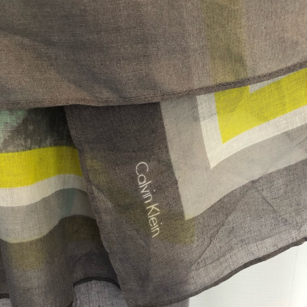 Abstract Multicolor Scarf/Wrap - Picture 4 of 6